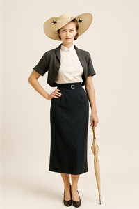 1930s White Fashion
