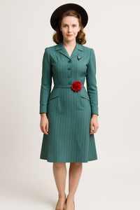1940s White Fashion