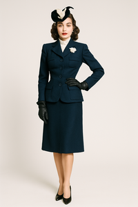 1940s White Fashion